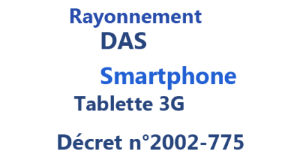 Le DAS des smartphones et des tablettes 3G